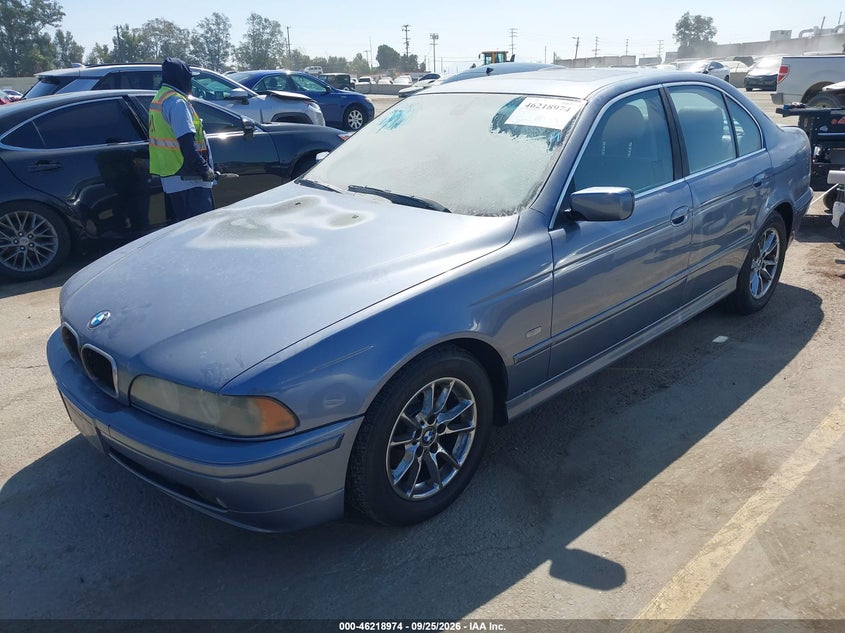 2003 BMW 5er, Engine Burn, IAAI, VIN WBADT43473G025551 — photo 2