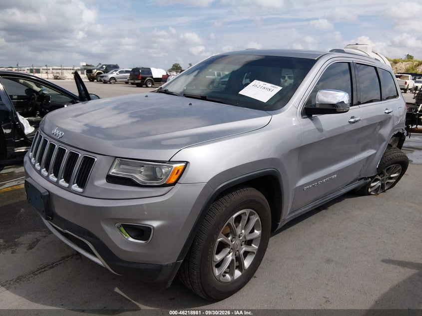 Vin: 1c4rjfbg1fc233412, lot: 46718904, jeep grand cherokee limited 20152