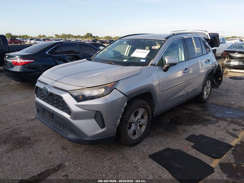 Vin: 2t3mwrfv4kw027112, lot: 46719012, toyota rav4 hybrid le 20192