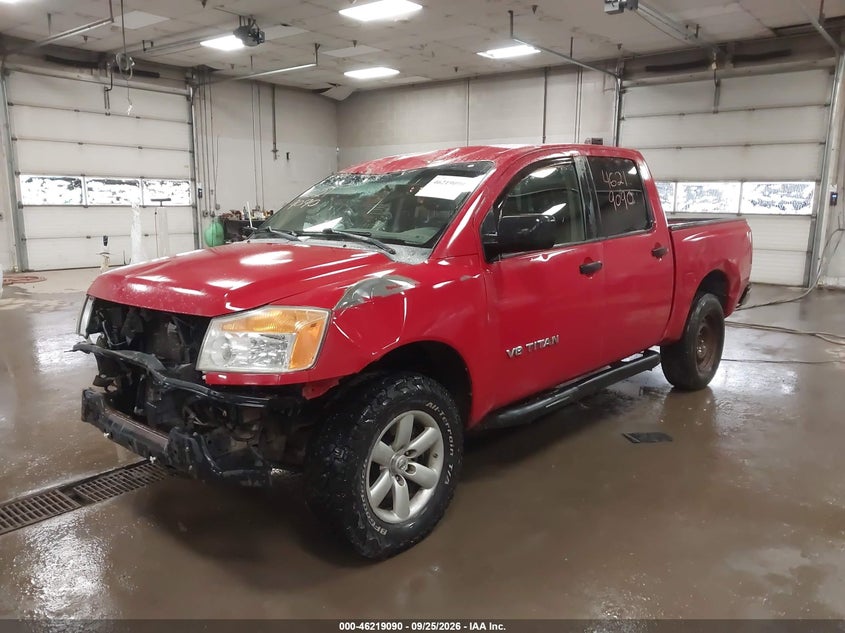 2012 Nissan Titan, Rollover, IAAI, VIN 1N6AA0EJ5CN313570 — photo 2