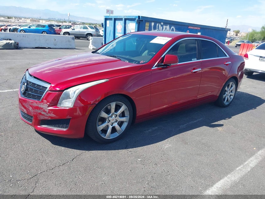 2014 Cadillac ATS, Удар спереду, IAAI, VIN 1G6AB5R37E0112832 — фото 2