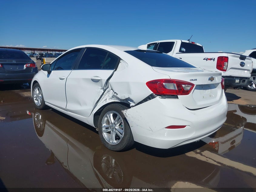 Vin: 1g1be5sm1h7156034, lot: 46719030, chevrolet cruze lt auto 20173