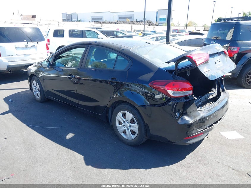 Vin: 3kpfl4a73he139644, lot: 46719046, kia forte lx 20173