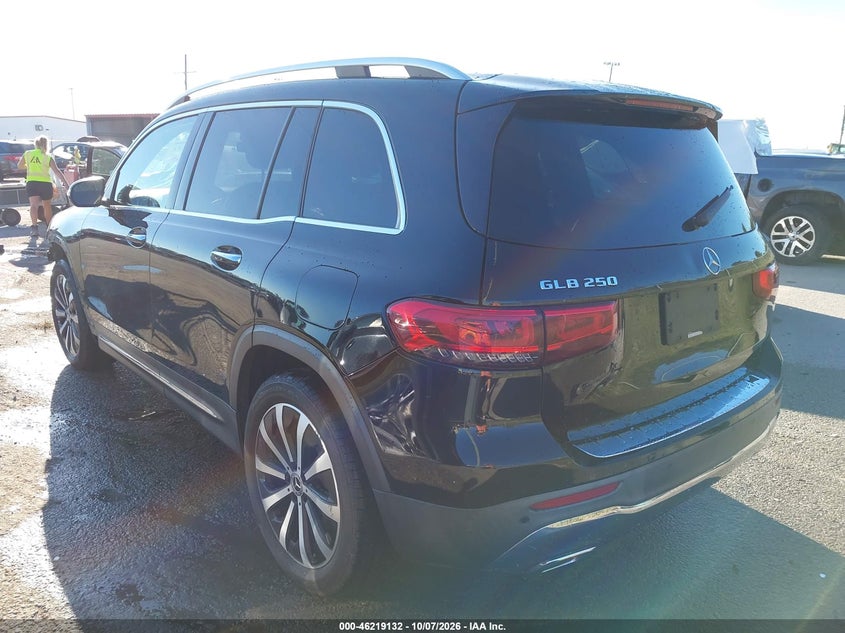 Vin: w1n4m4gb9lw034453, lot: 46719055, mercedes-benz glb 250 20203