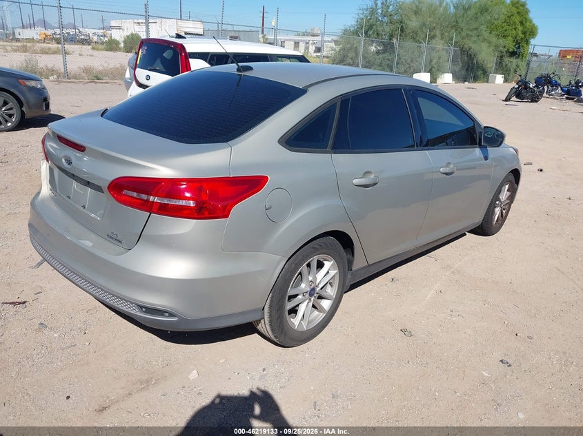 Vin: 1fadp3f22gl365446, lot: 46719056, ford focus se 20164