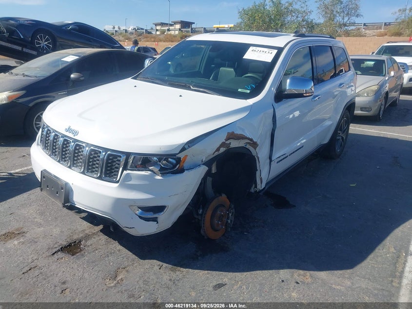 Vin: 1c4rjfbm6jc446709, lot: 46719057, jeep grand cherokee limited 4x4 20182
