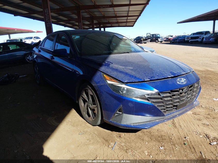Vin: kmhln4ag8nu255105, lot: 46719107, hyundai elantra sel 2022 img_1