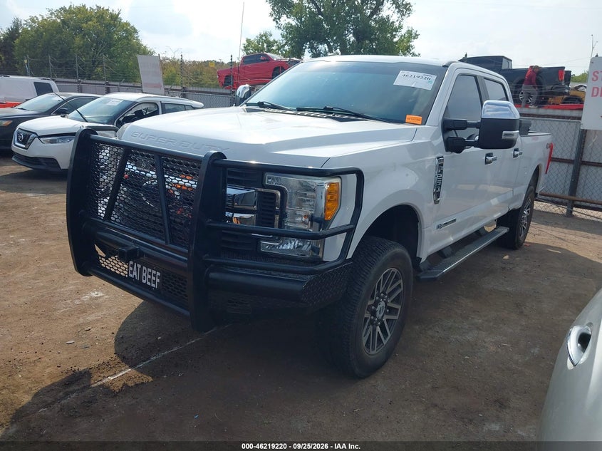 2017 Ford F250, Удар ззаду, IAAI, VIN 1FT7W2BT9HEC41828 — фото 2