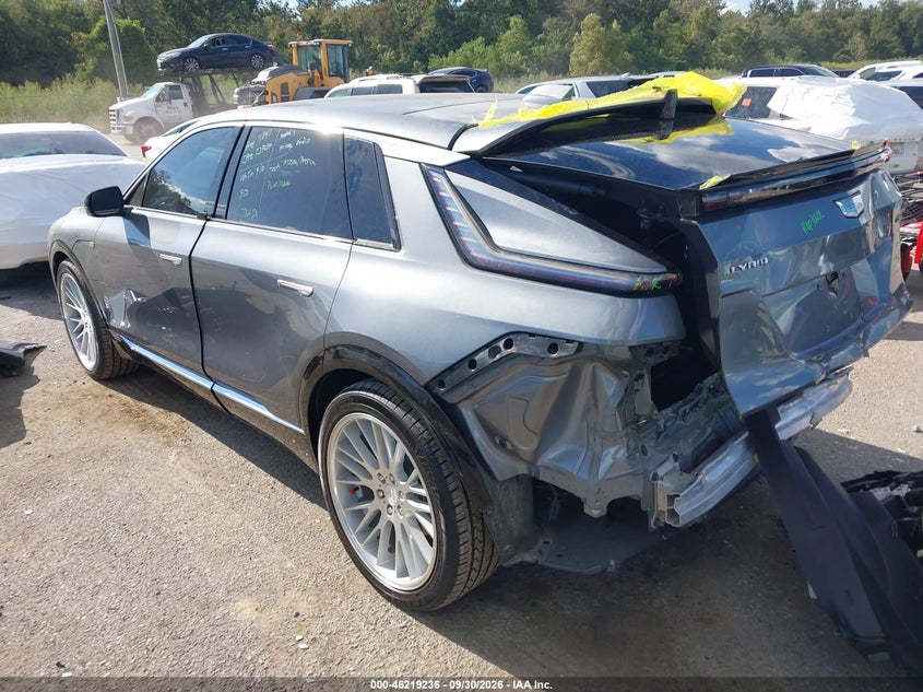CADILLAC LYRIQ 2023 VIN 1GYKPMRK5PZ002620