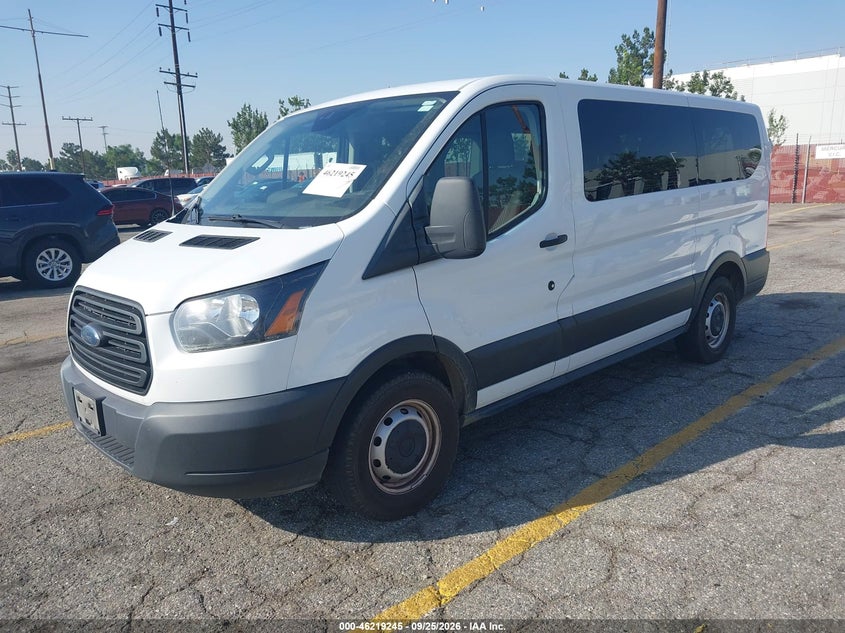 Vin: 1fmzk1zm2kkb28501, lot: 46719168, ford transit-150 xl 20192