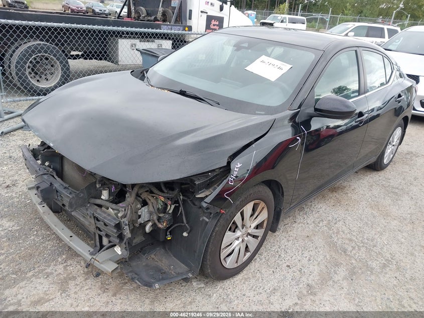 2020 NISSAN SENTRA auction photo 2