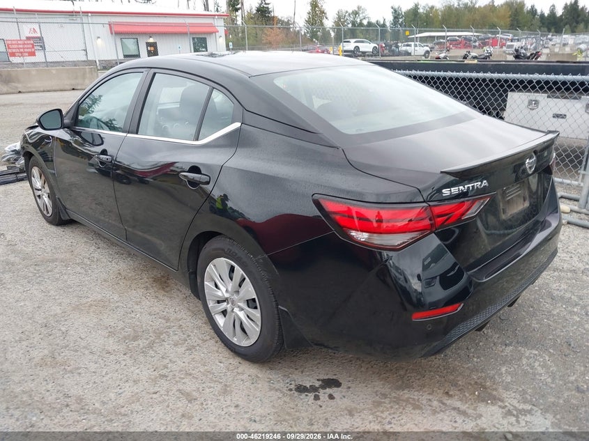 2020 NISSAN SENTRA auction photo 3