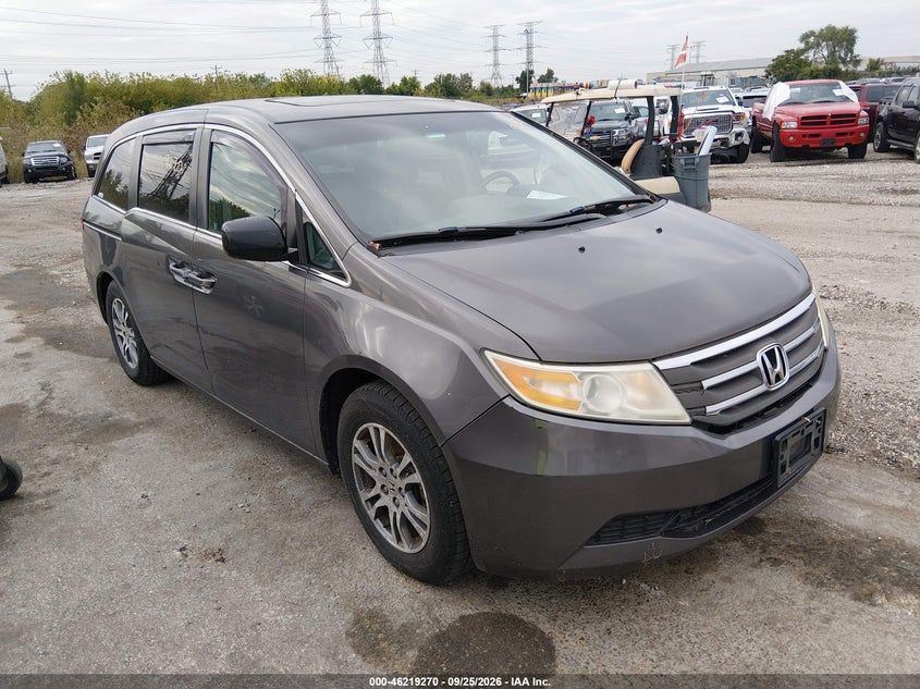 Vin: 5fnrl5h60cb025510, lot: 46719193, honda odyssey ex-l 2012 img_1