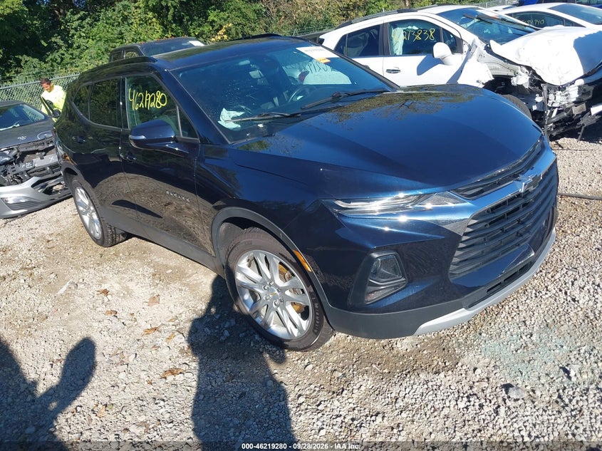 Vin: 3gnkbjrs4ls674704, lot: 46719203, chevrolet blazer awd 3lt 20201