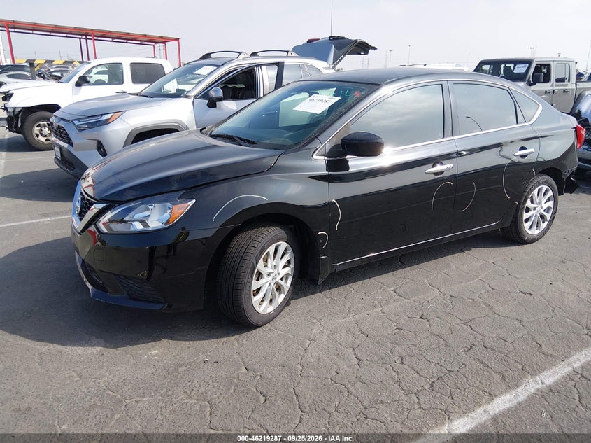 2018 Nissan Sentra, Удар ззаду, IAAI, VIN 3N1AB7AP2JL658820 — фото 2
