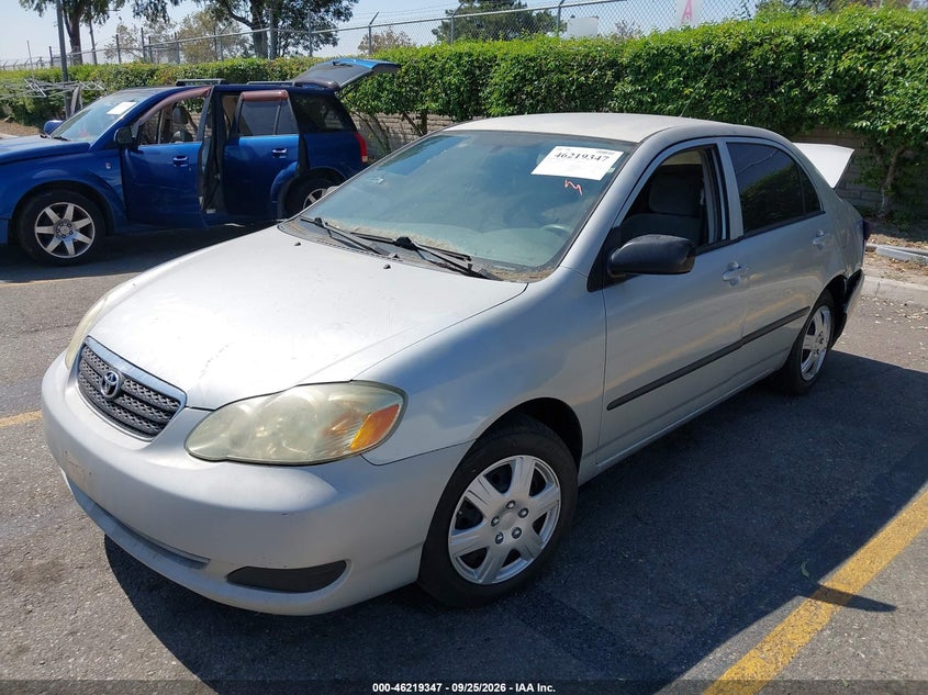 2008 Toyota Corolla, Rear, IAAI, VIN 1NXBR32E98Z941200 — photo 2