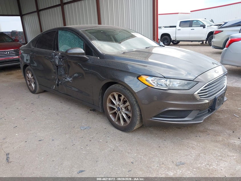 2017 Ford Fusion Se, Right Side, IAAI, VIN 3FA6P0H7XHR397726