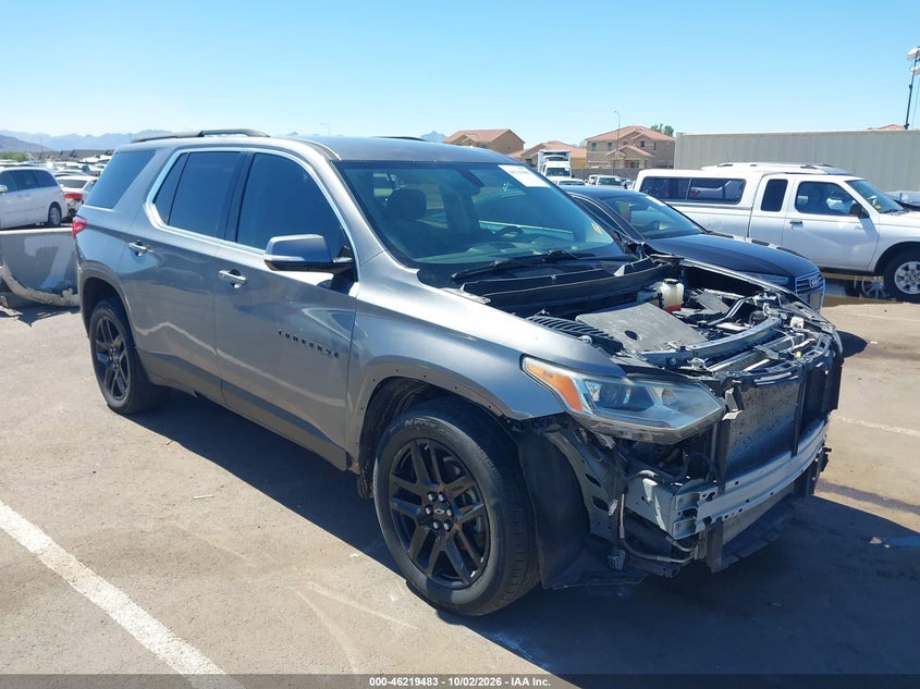Vin: 1gnevgkw4lj293019, lot: 46719406, chevrolet traverse awd lt cloth 2020 img_1