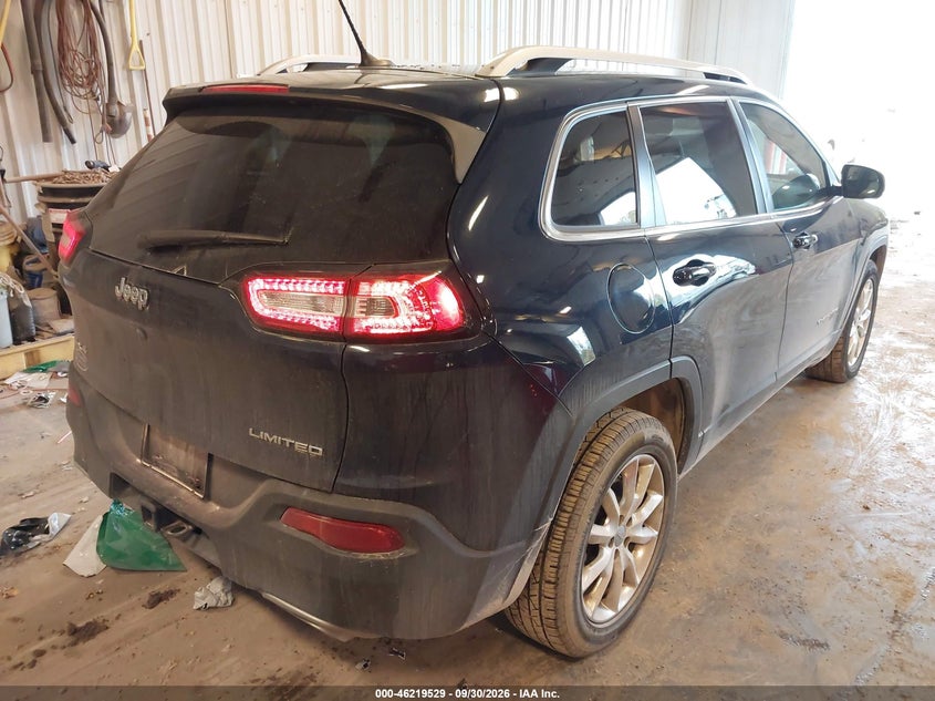 Vin: 1c4pjmds1fw639962, lot: 46719452, jeep cherokee limited 20154