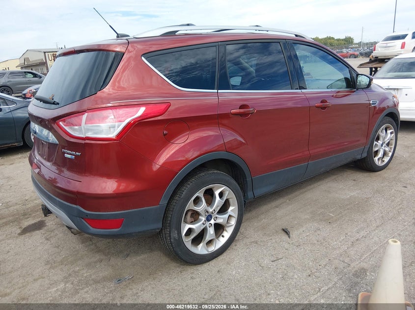 Vin: 1fmcu9j9xeub60630, lot: 46719455, ford escape titanium 20144