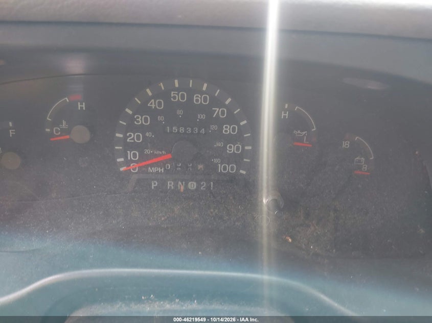 FORD CLUB WAGON 1998 VIN 1FMRE11LXWHA90576