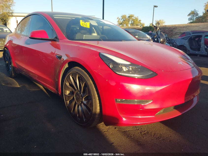 Vin: 5yj3e1ec5mf935867, lot: 46719475, tesla model 3 performance dual motor all-wheel drive 2021 img_1