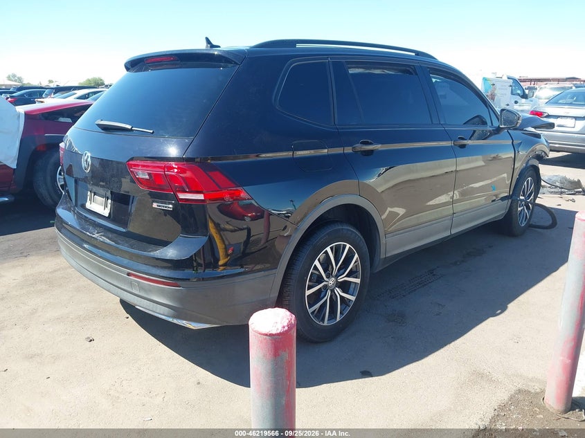 Vin: 3vv2b7ax8km186525, lot: 46719488, volkswagen tiguan 2.0t se/2.0t sel/2.0t sel r-line/2.0t sel r-line black 20194
