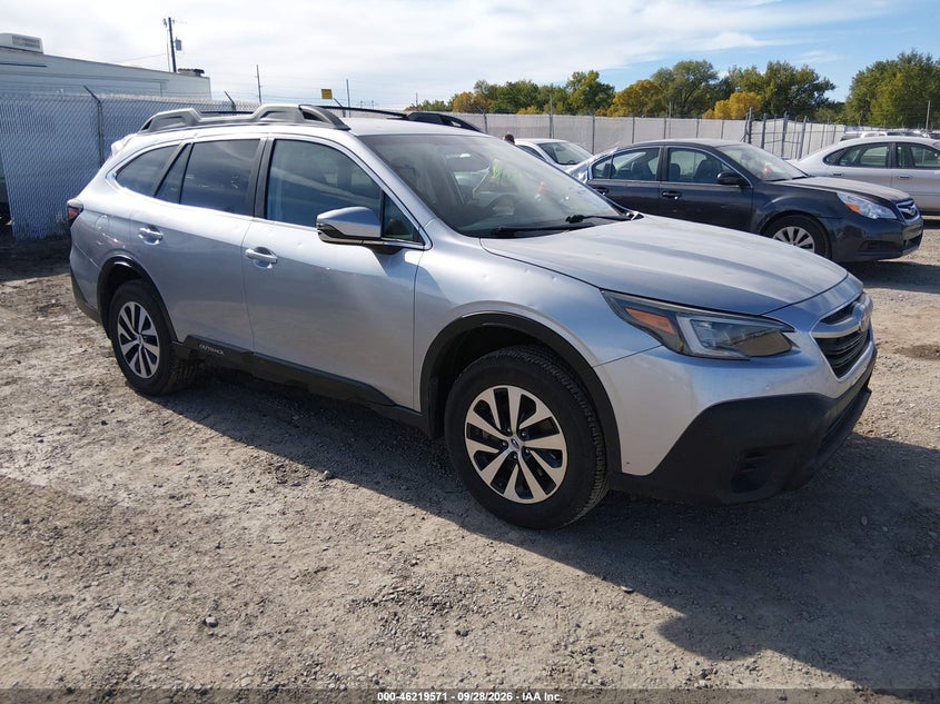 Vin: 4s4btacc7l3214526, lot: 46719494, subaru outback premium 2020 img_1