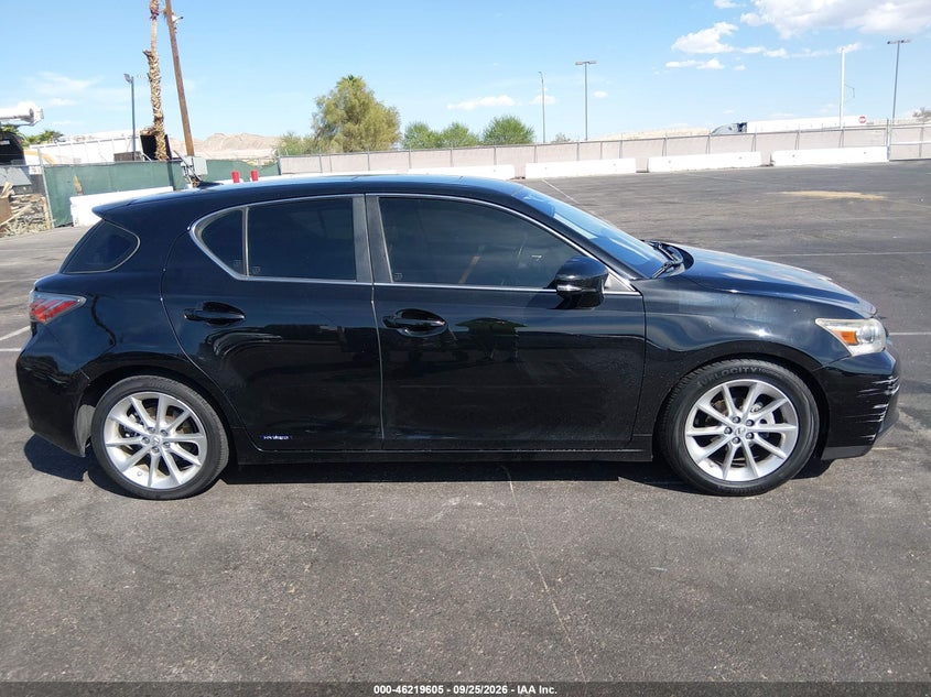 LEXUS CT 200H 2013 VIN JTHKD5BH8D2163923