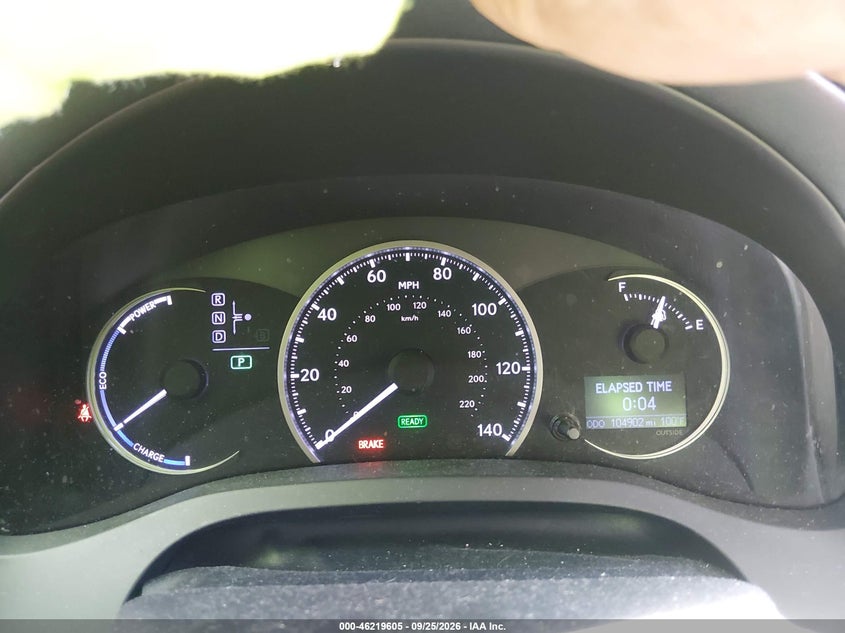 LEXUS CT 200H 2013 VIN JTHKD5BH8D2163923