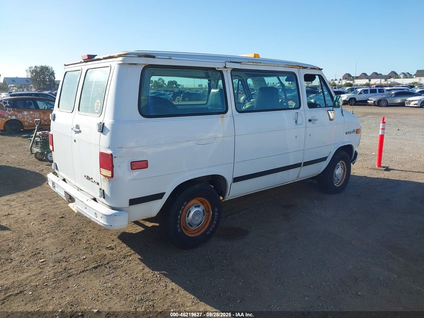 GMC VANDURA 1994 VIN 1GTEG25Z9RF515285