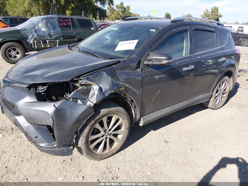 Vin: 2t3dfrev2gw423578, lot: 46719551, toyota rav4 limited 20162