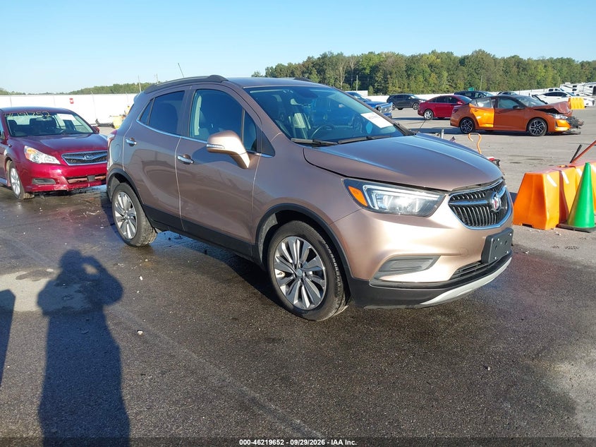 Vin: kl4cjasb5kb785678, lot: 46719575, buick encore fwd preferred 20191