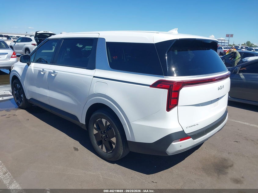 Vin: kndnb5ka0s6060279, lot: 46719592, kia carnival mpv hybrid lxs 20253