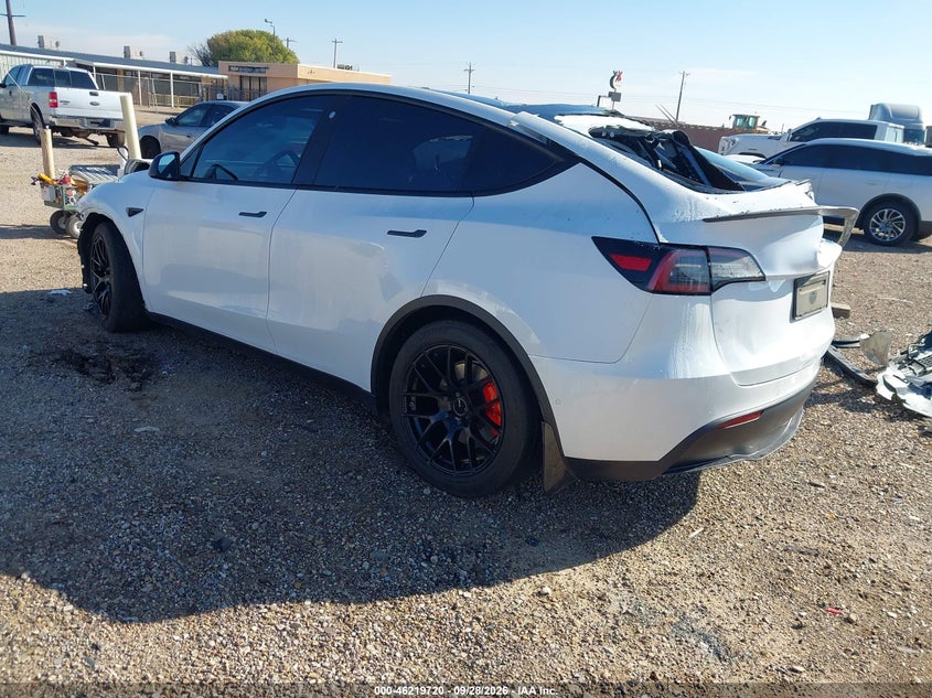 Vin: 7saygdef4nf367014, lot: 46719643, tesla model y performance dual motor all-wheel drive 20223