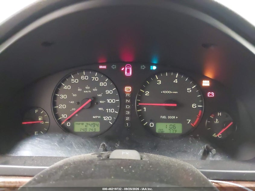 SUBARU LEGACY 2001 VIN 4S3BE645617205513