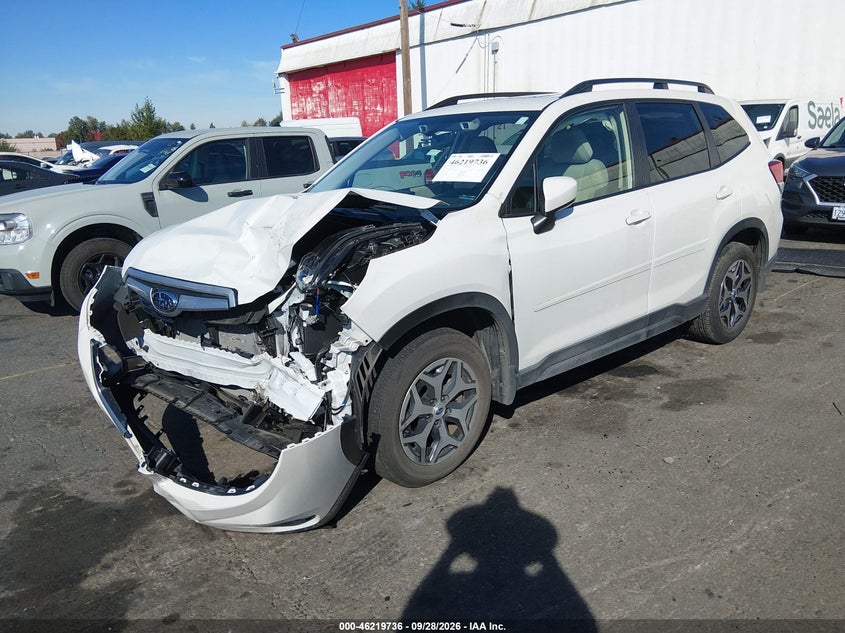 Vin: jf2skajc6lh558511, lot: 46719659, subaru forester premium 20202