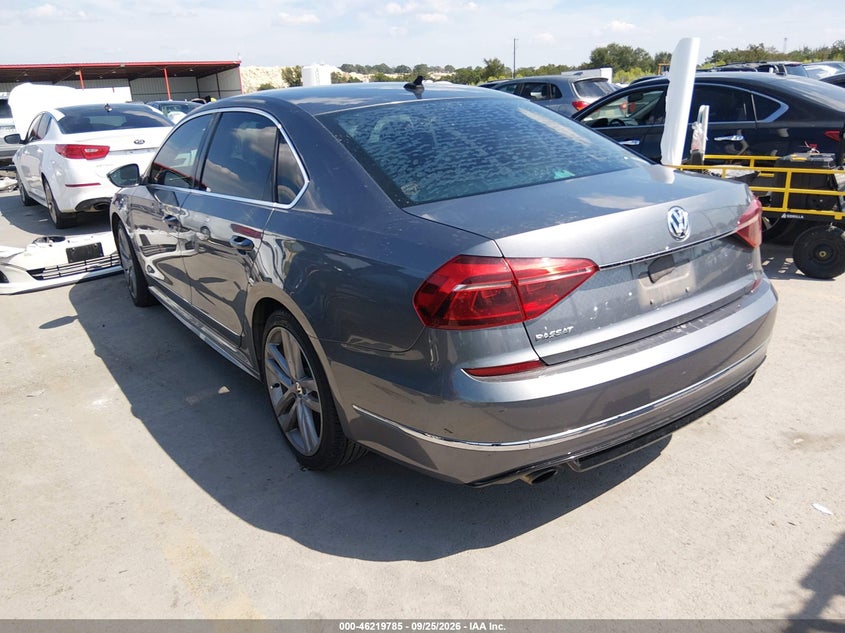Vin: 1vwdt7a3xhc037882, lot: 46719708, volkswagen passat 1.8t r-line 20173