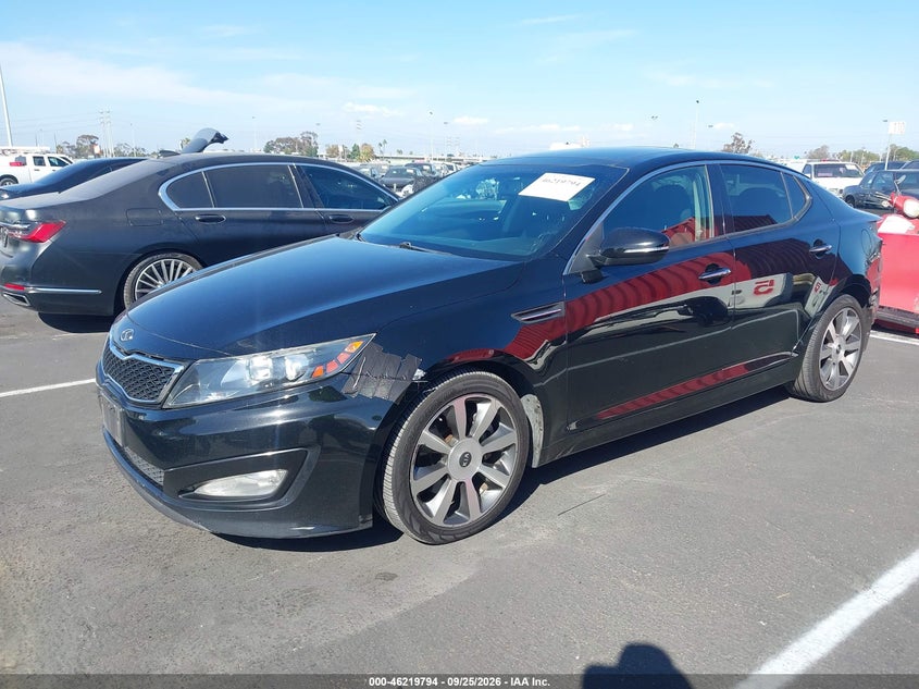 2012 Kia Optima, Rear, IAAI, VIN 5XXGR4A62CG076966 — photo 2