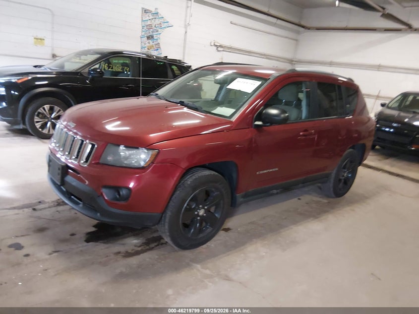 Vin: 1c4njcba7gd675308, lot: 46719722, jeep compass sport 20162
