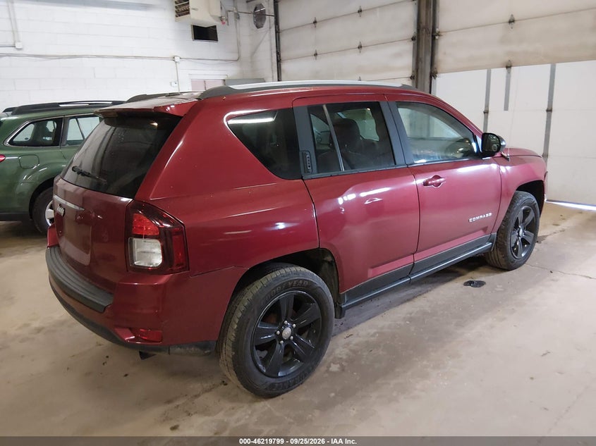 Vin: 1c4njcba7gd675308, lot: 46719722, jeep compass sport 20164