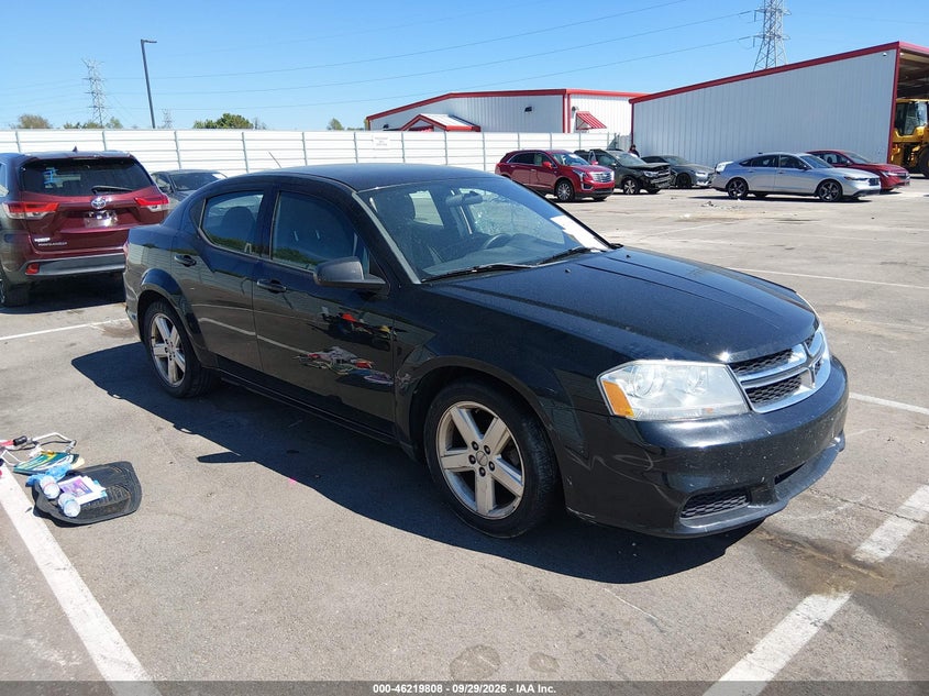 Vin: 1c3cdzab0dn535008, lot: 46719731, dodge avenger se 20131