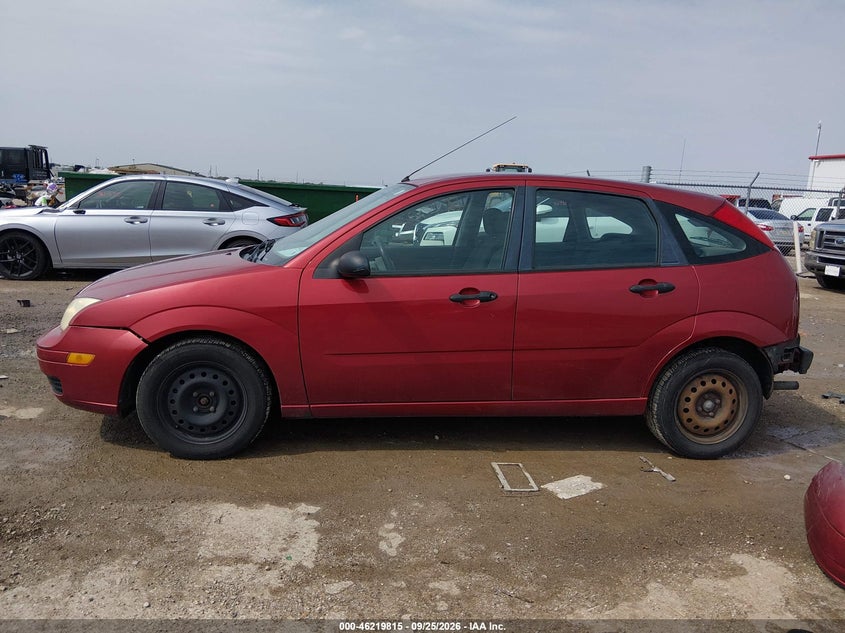 FORD FOCUS 2005 VIN 3FAFP37N35R151355