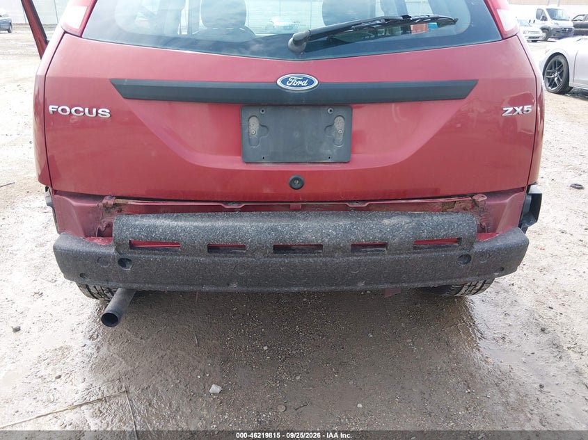 FORD FOCUS 2005 VIN 3FAFP37N35R151355