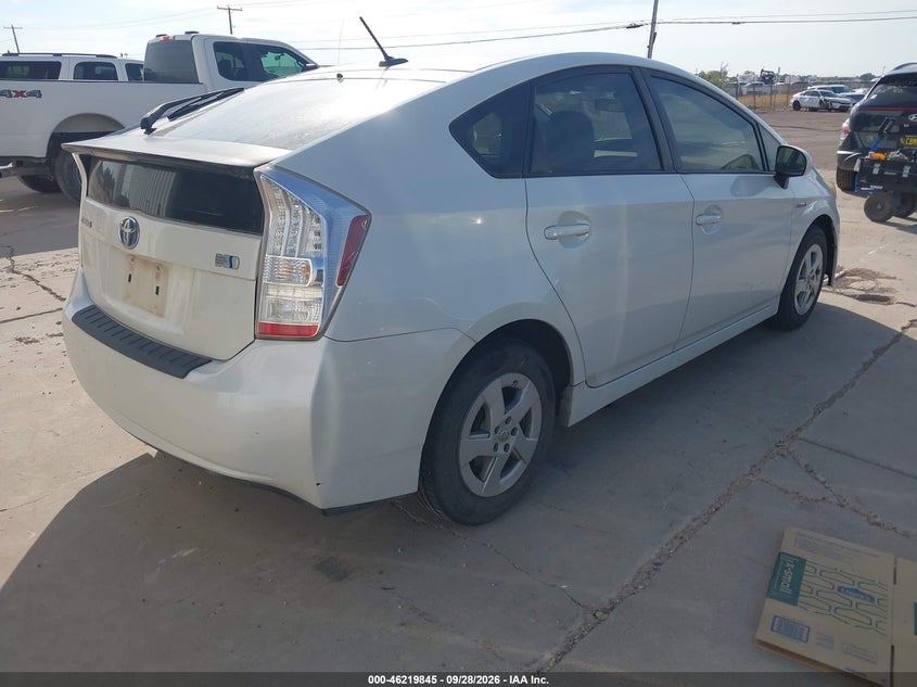 TOYOTA PRIUS 2011 VIN JTDKN3DU8B1422510