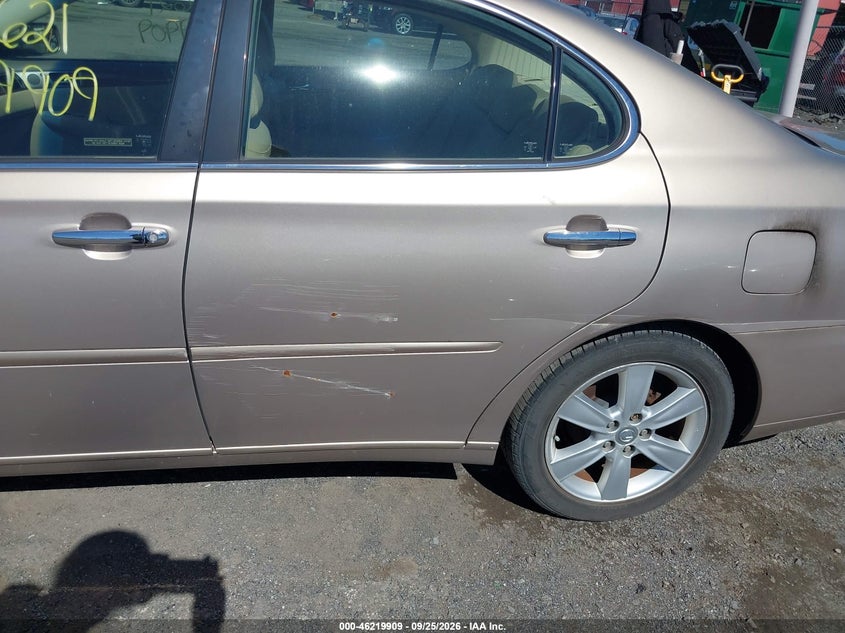 LEXUS ES 330 2005 VIN JTHBA30G055094555