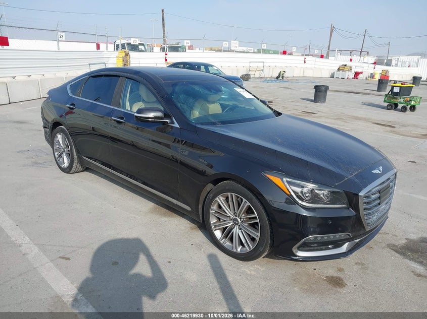 GENESIS G80 2018 VIN KMHGN4JEXJU238641