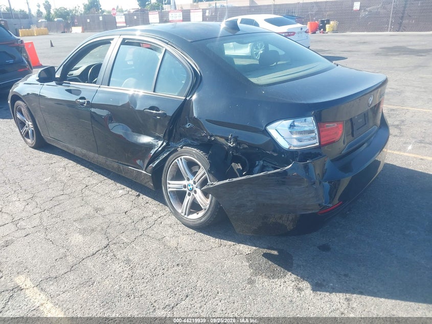 BMW 320I 2013 VIN WBA3B1C57DF462592