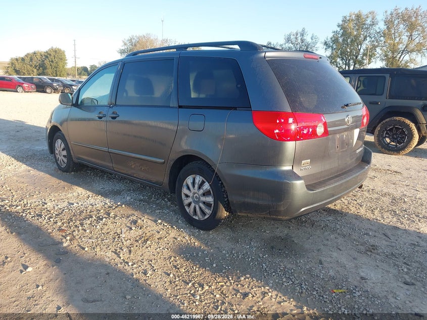 Vin: 5tdkk4cc0as342367, lot: 46719890, toyota sienna le 20103