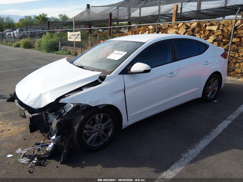 2018 Hyundai Elantra Sel, Front End, IAAI, VIN 5NPD84LF9JH245160 — photo 2